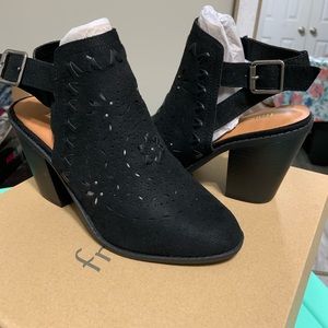 Francesca’s Black Booties